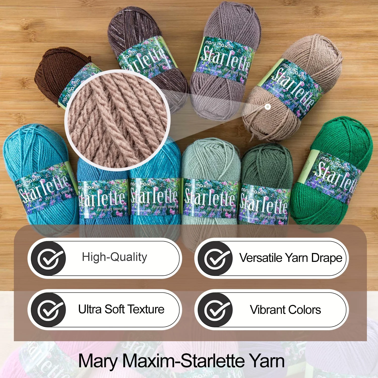 Mary Maxim Starlette Yarn - Image 77