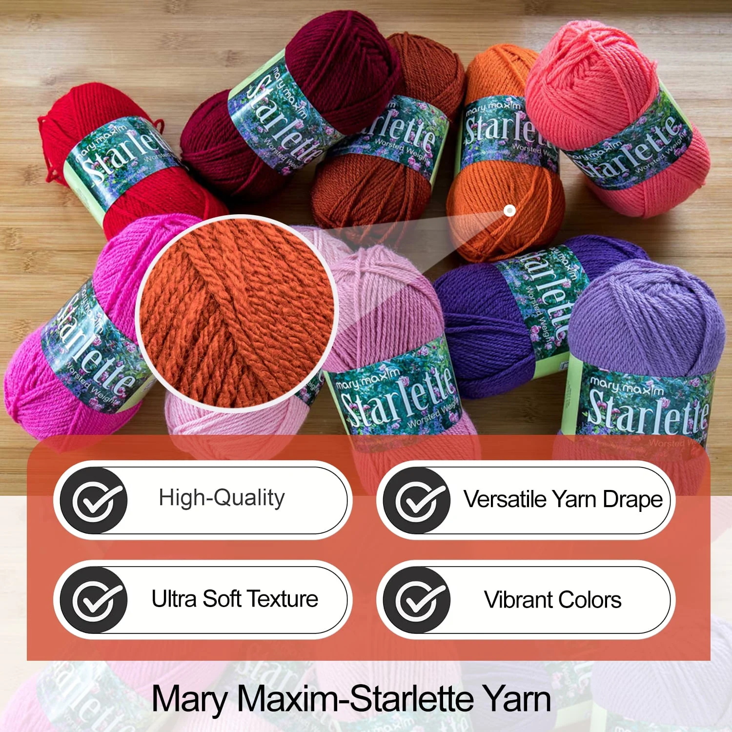 Mary Maxim Starlette Yarn - Image 81