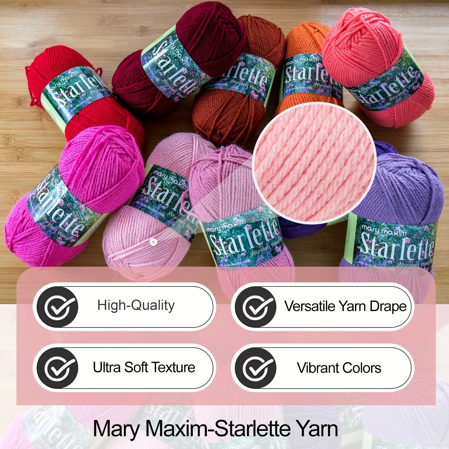 Mary Maxim Starlette Yarn - Image 86