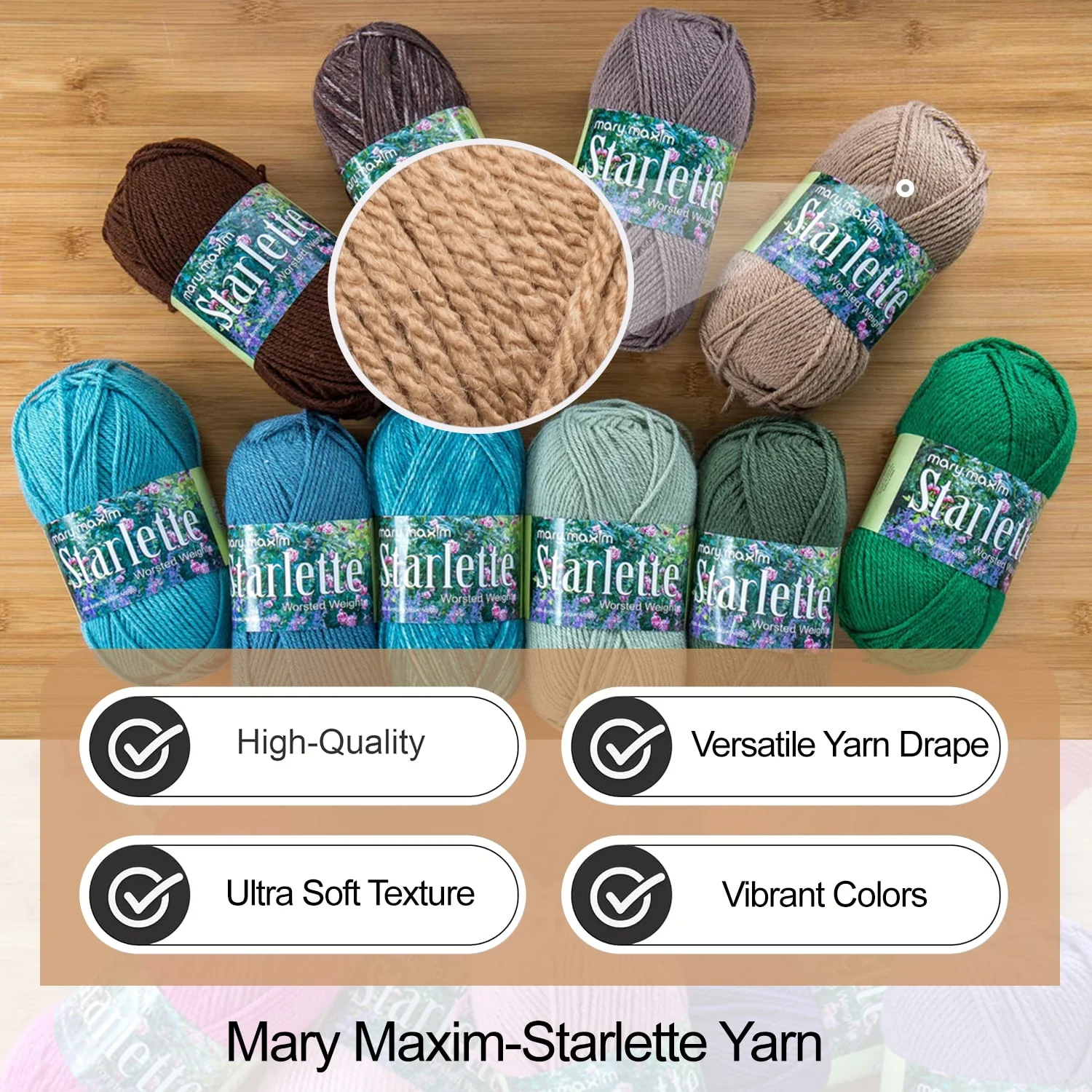 Mary Maxim Starlette Yarn - Image 92