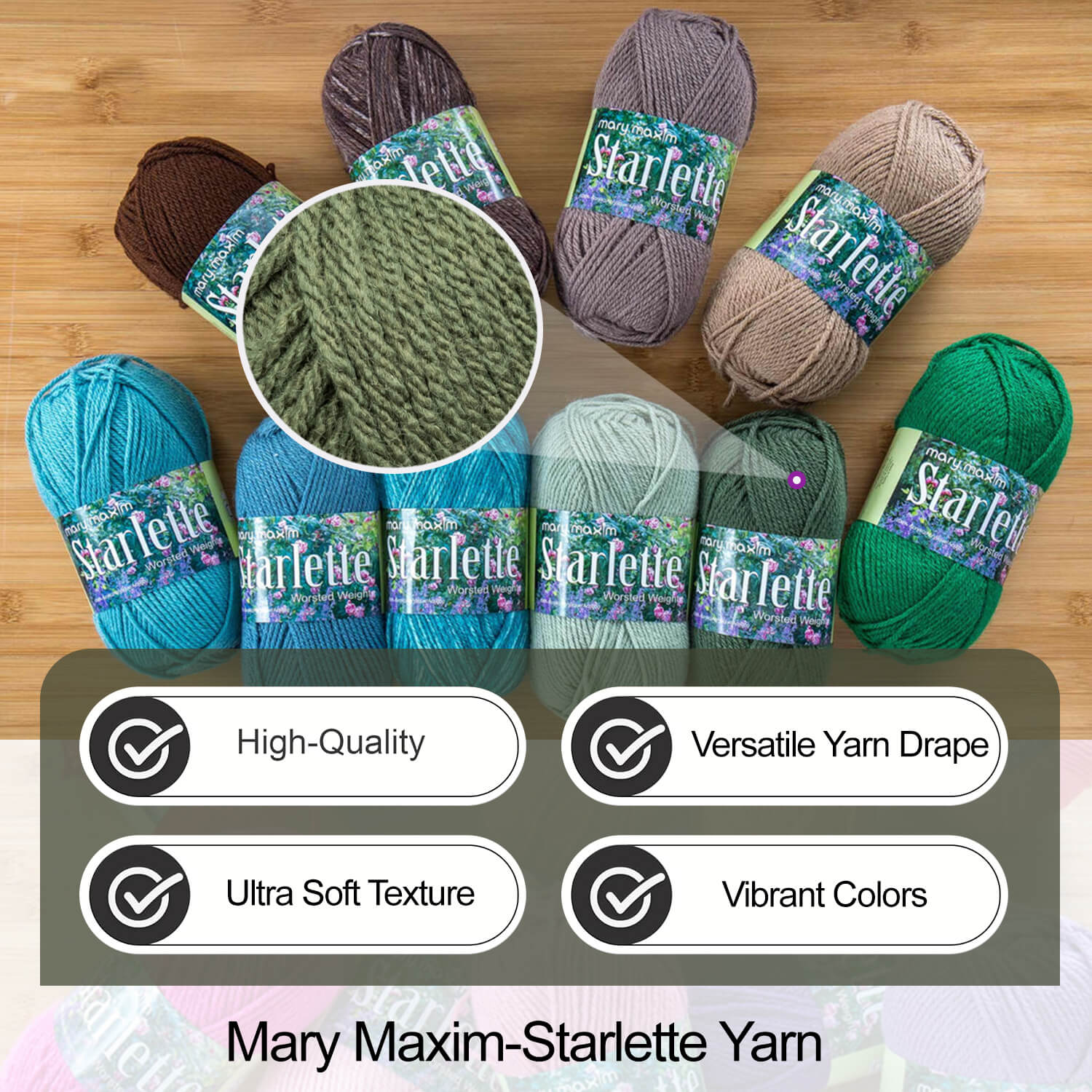 Mary Maxim Starlette Yarn - Image 96