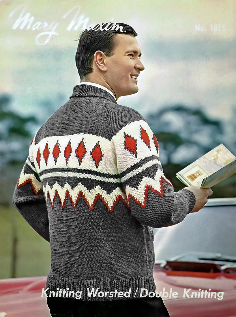 Men's Cardigan Pattern - Image 2