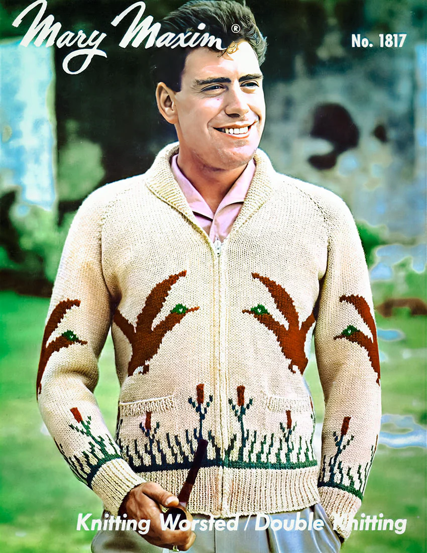Men's Wild Duck Cardigan Pattern - Image 2