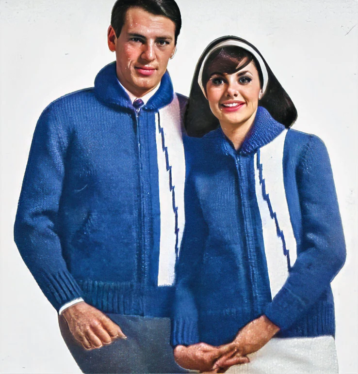 Double Event Men's Cardigan Pattern - Image 2
