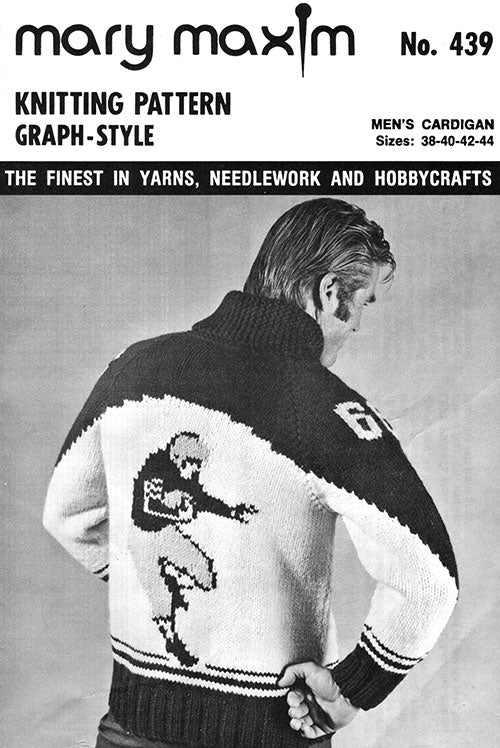 Men's Football Player Cardigan Pattern - Image 3