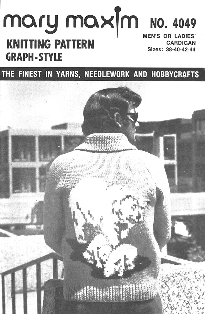 Men's or Ladies' Polar Bear Cardigan Pattern - Image 4