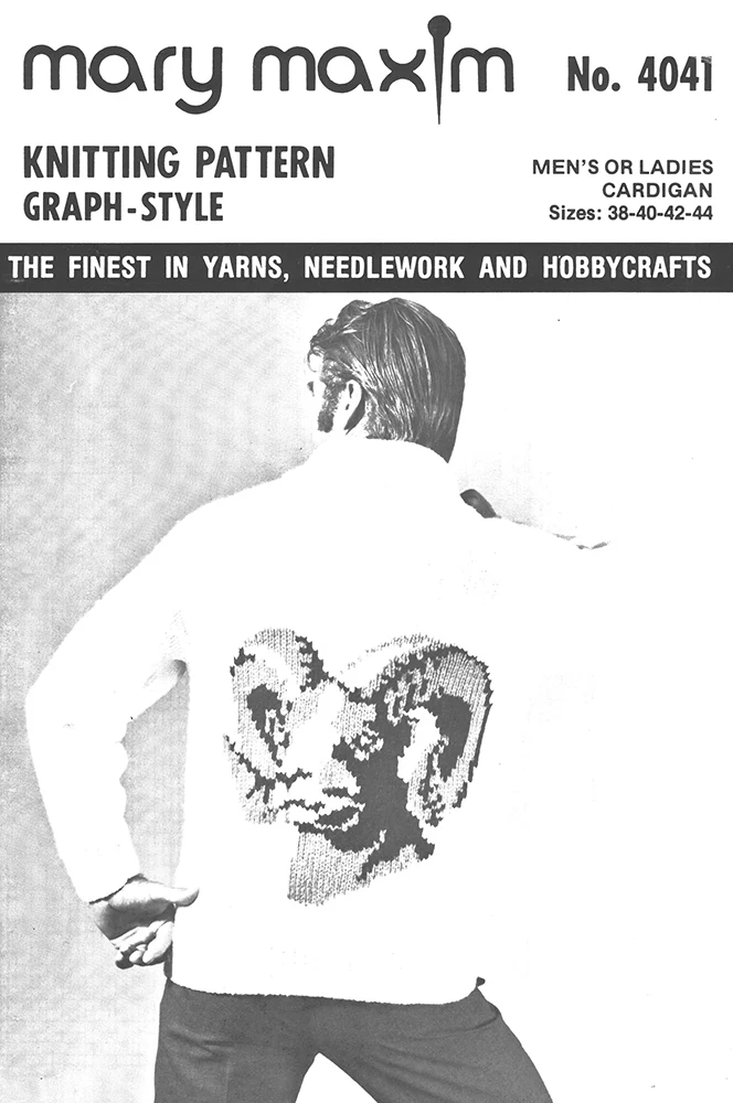 Men's or Ladies' Ram Cardigan Pattern - Image 3