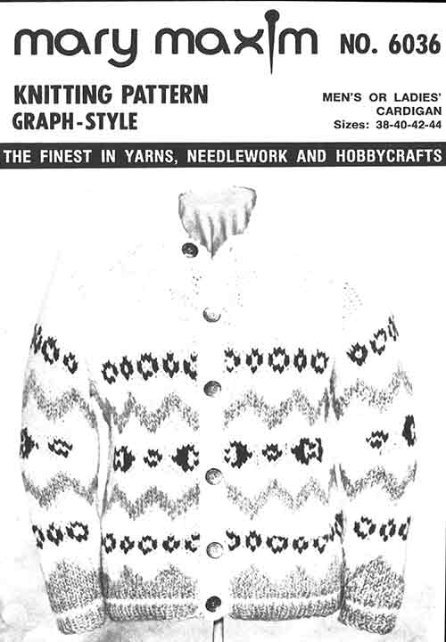 Men's or Ladies' Cardigan Pattern - Image 2