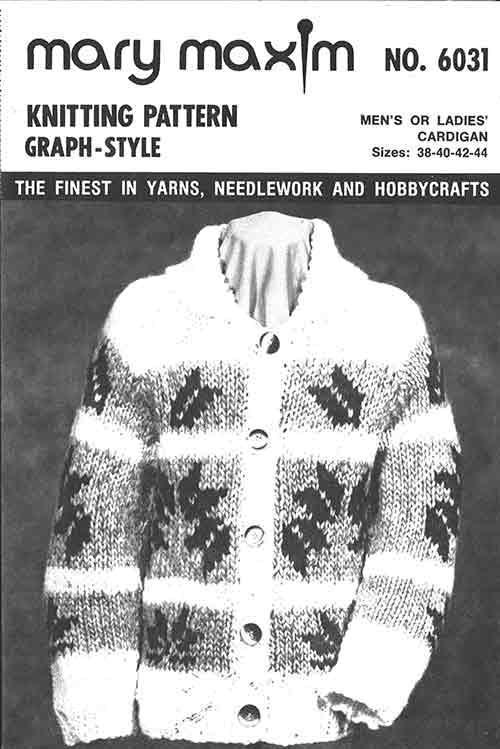 Men's or Ladies' Cardigan Pattern - Image 3