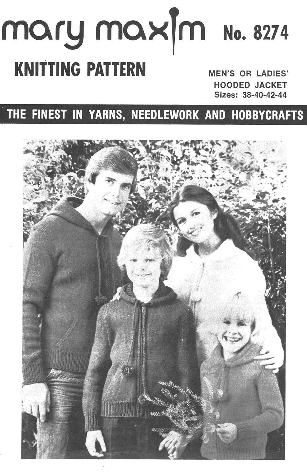 Men's or Ladies' Hooded Jacket Pattern - Image 2
