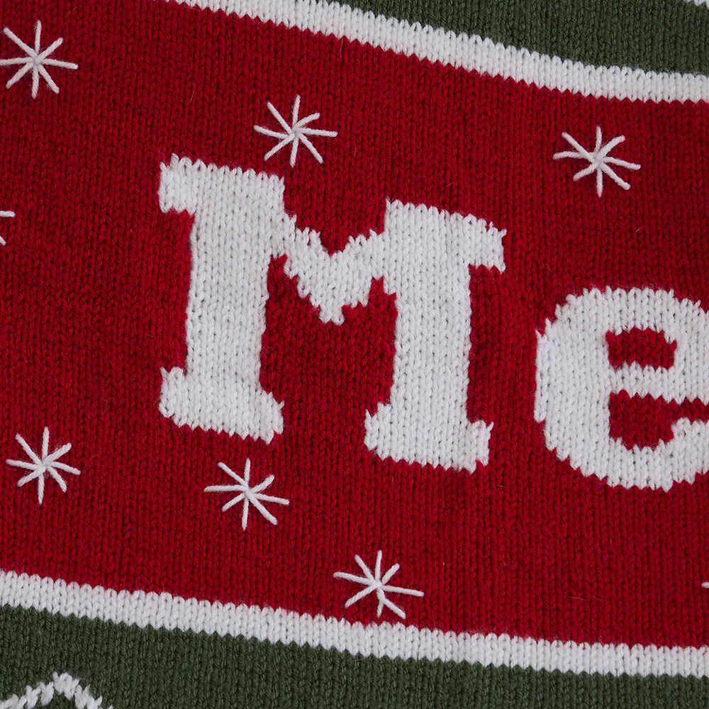 Meowy Christmas Knit Blanket - Image 2