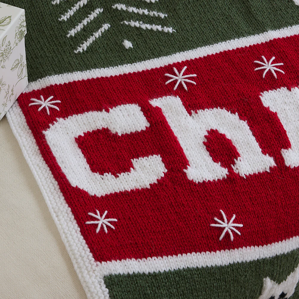 Meowy Christmas Knit Blanket - Image 4