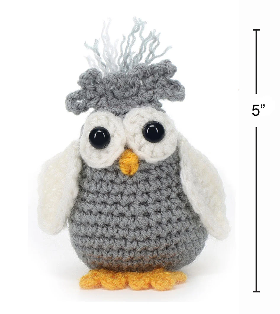 Miniature Owl Amigurumi Kit - Image 3