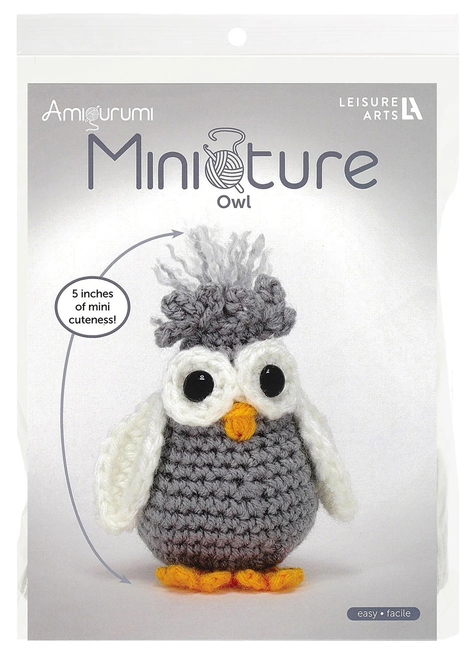 Miniature Owl Amigurumi Kit - Image 5