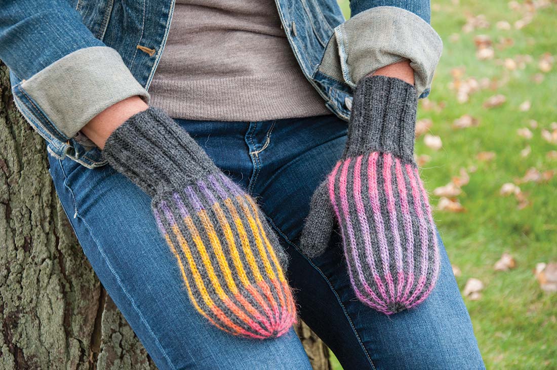 Mittens, Boot Cuff, and Scarf Pattern - Image 2