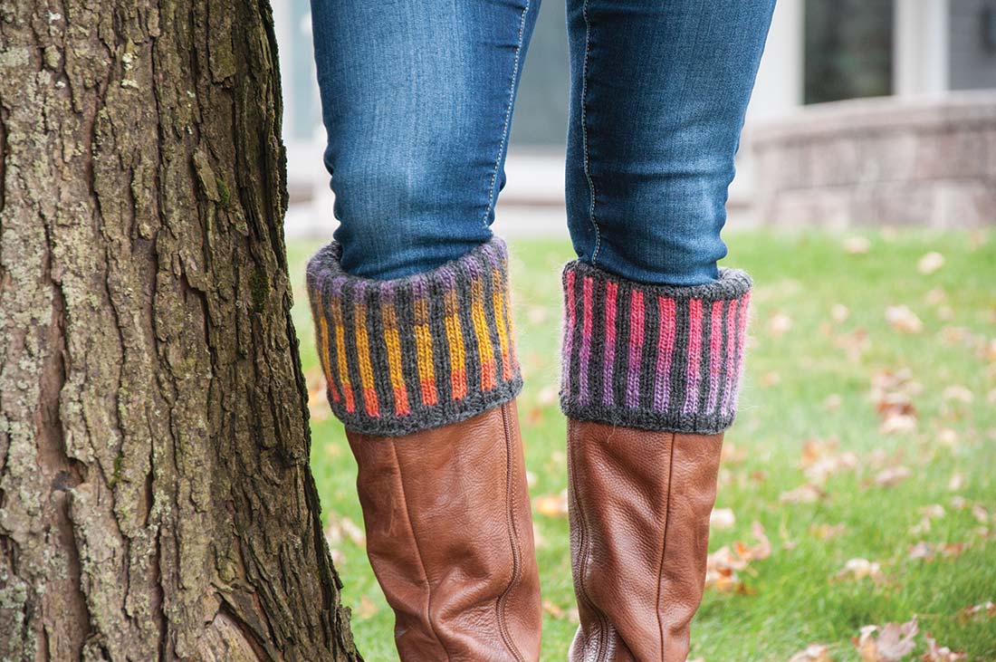 Mittens, Boot Cuff, and Scarf Pattern - Image 3