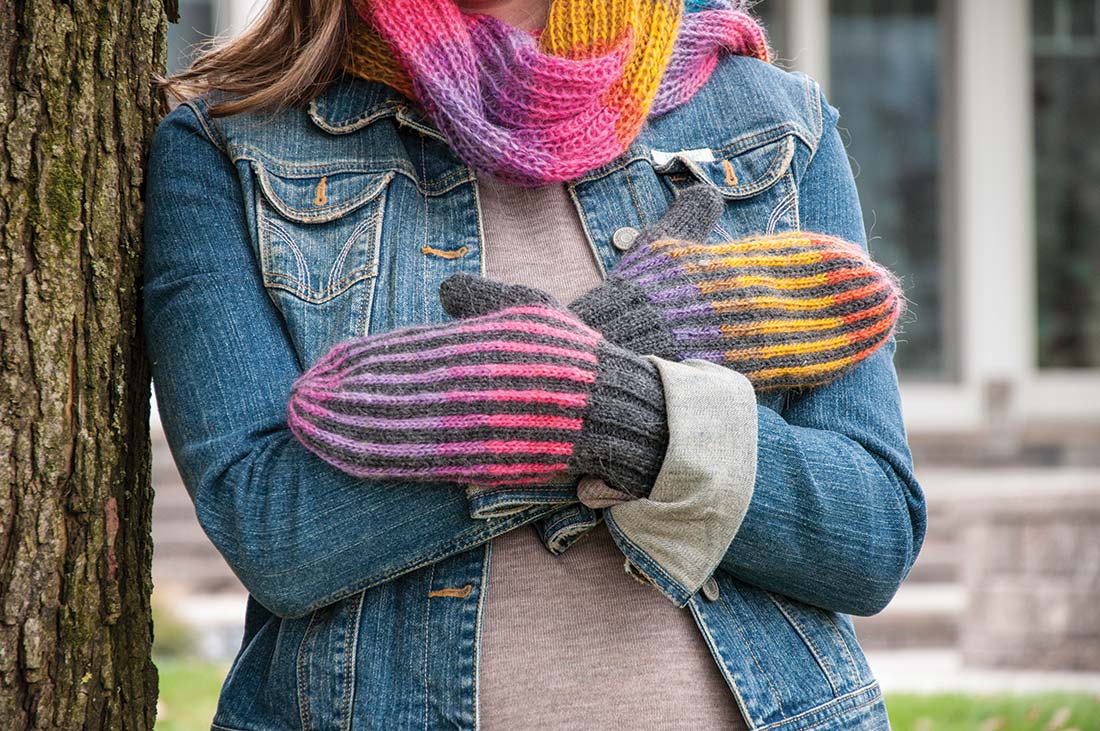 Mittens, Boot Cuff, and Scarf Pattern - Image 4
