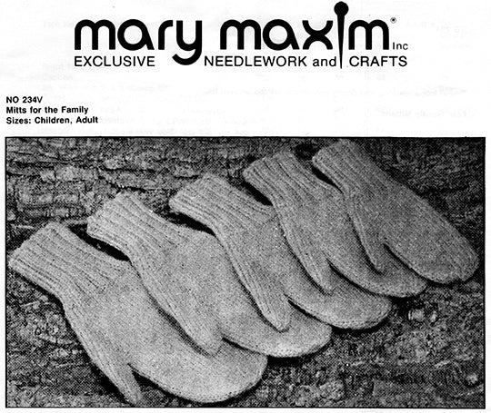 Mitts for the Family Pattern - Image 2