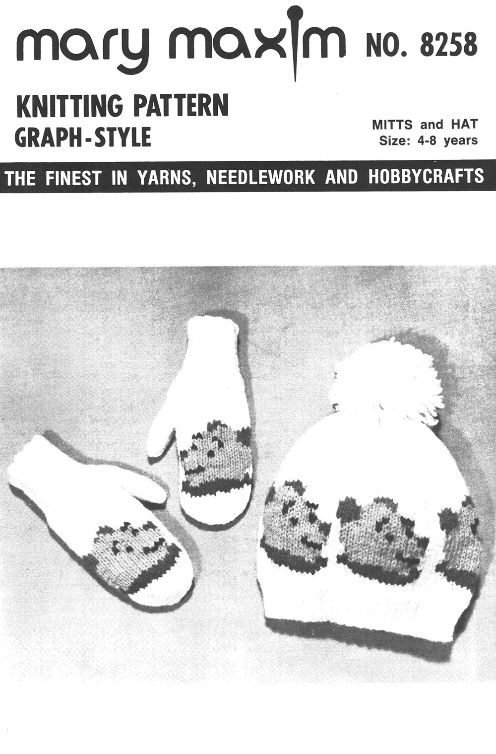 Fun Bear Mitts & Hat Pattern - Image 2
