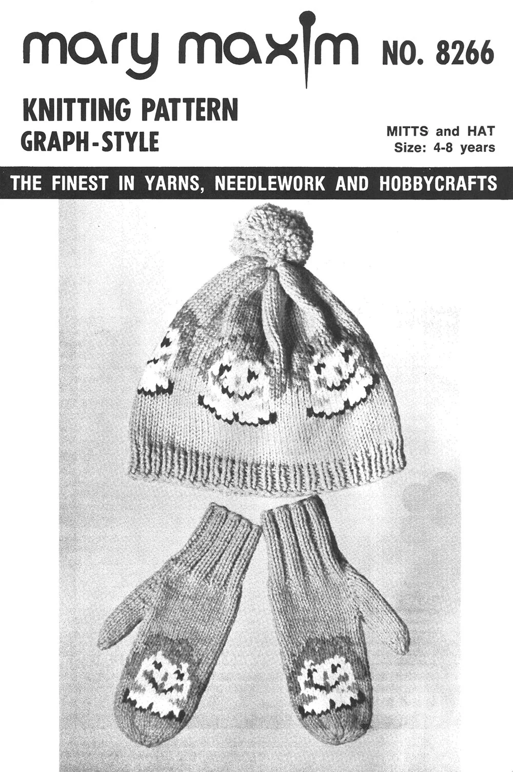 Girl or Boy Ragg Doll Mitts & Hat Pattern - Image 3