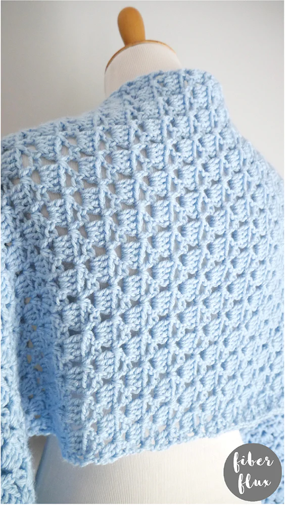 Morning Glory Crochet Shawl - Image 2