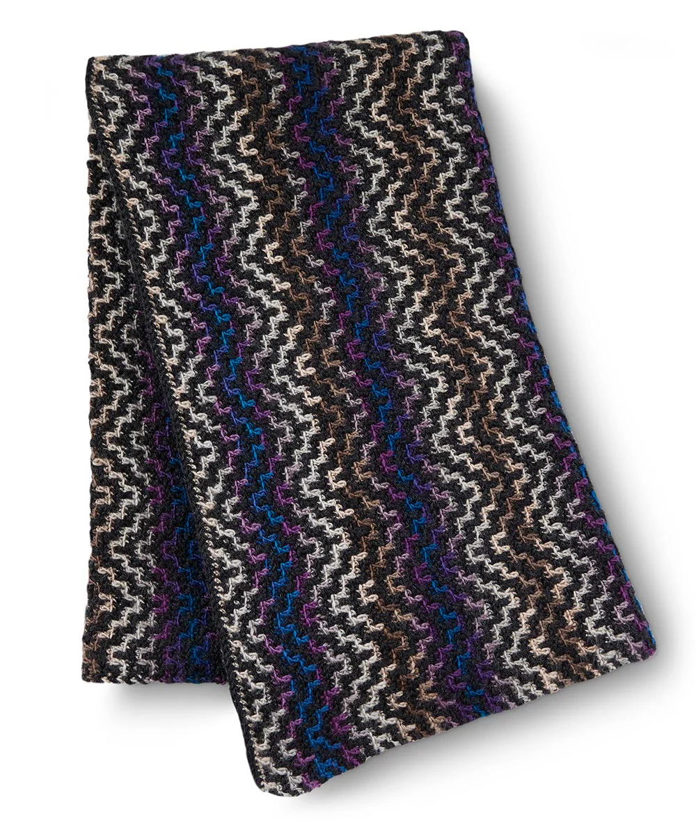 Mosaic Ripple Afghan - Image 6