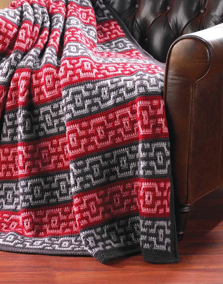 Mosaic Throw Pattern - Image 2