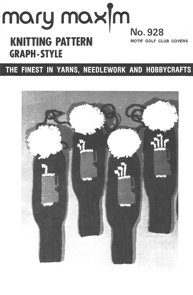Motif Golf Club Covers Pattern - Image 2