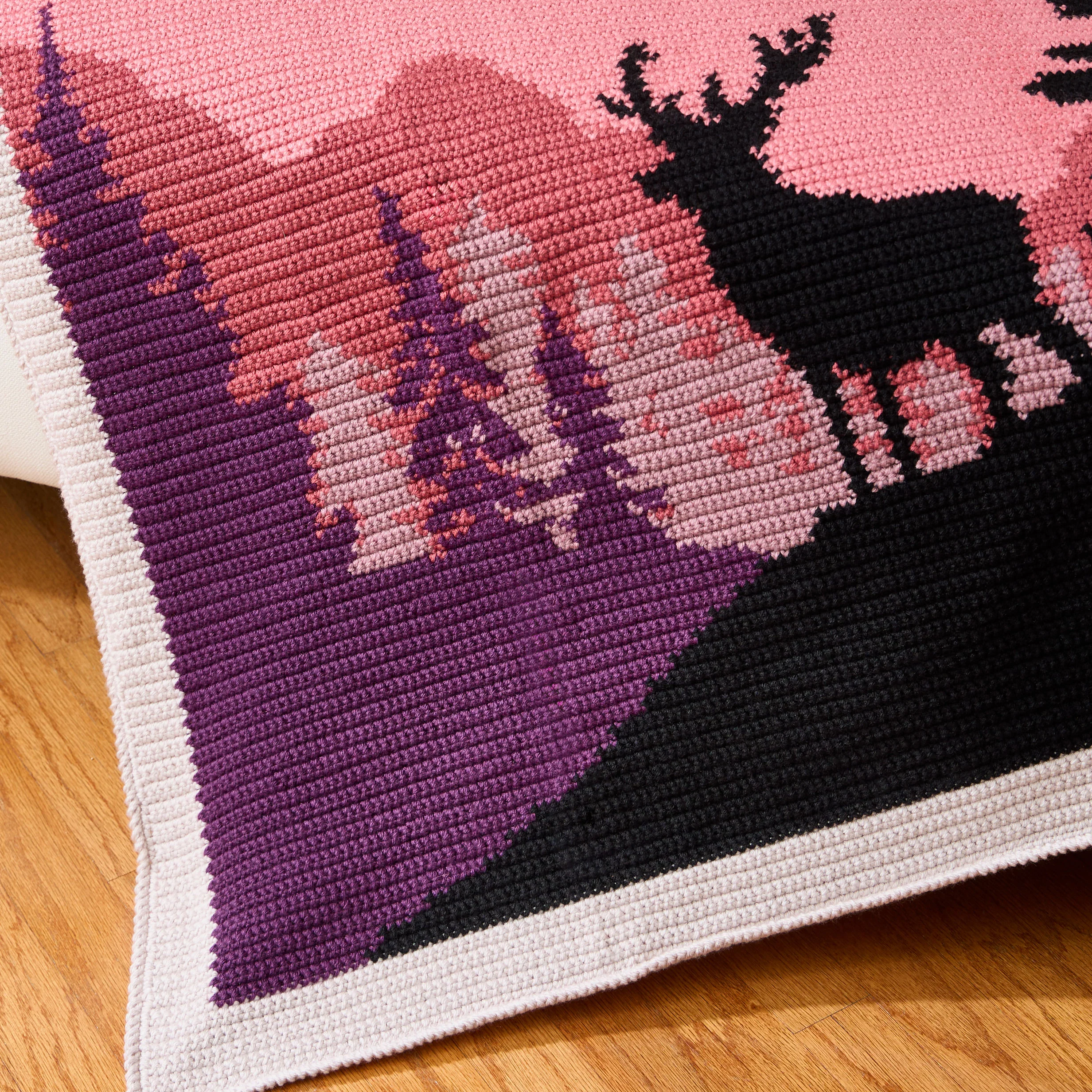 Mountain Sunset Blanket - Image 2