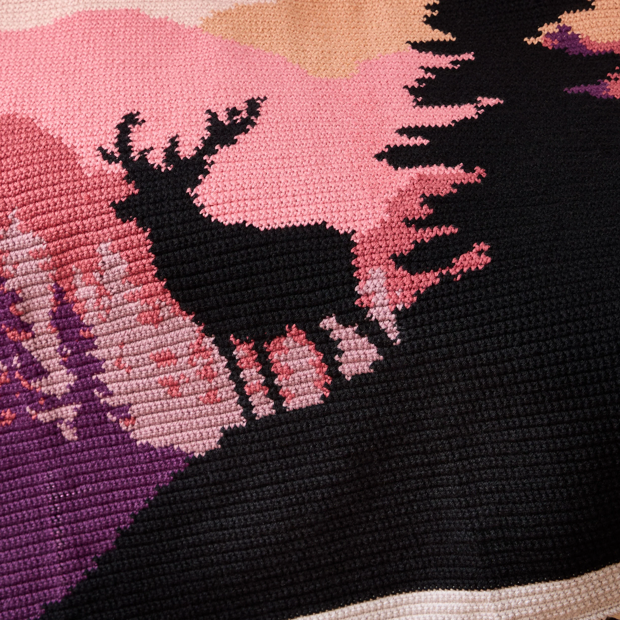 Mountain Sunset Blanket - Image 3