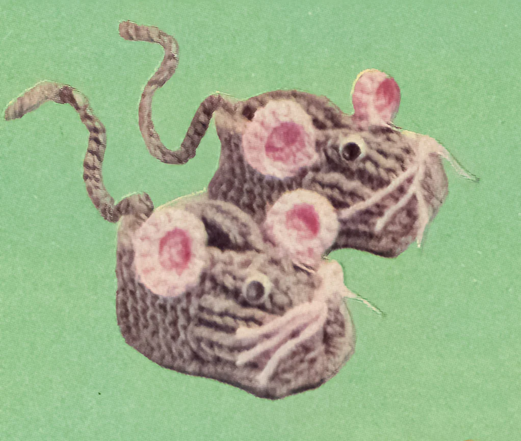 Mouse Slippers Pattern - Image 2