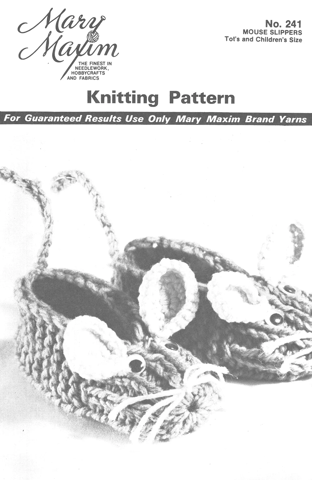 Mouse Slippers Pattern - Image 3