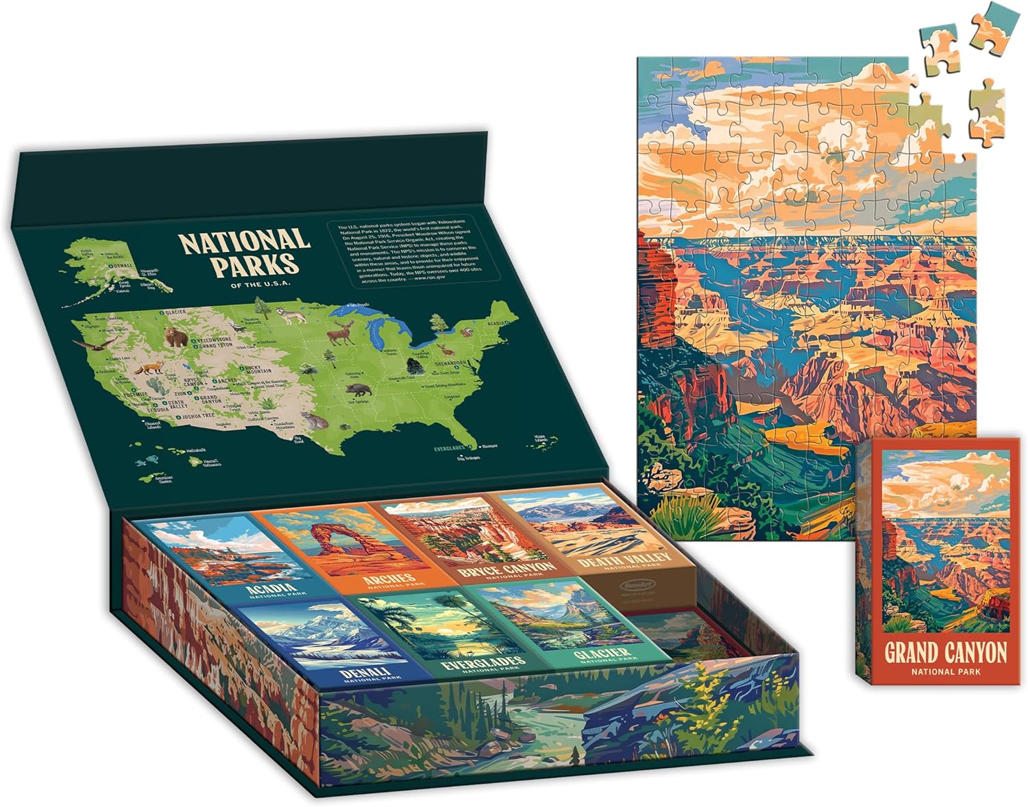 National Parks Jigsaw Puzzles Box Set - Image 3