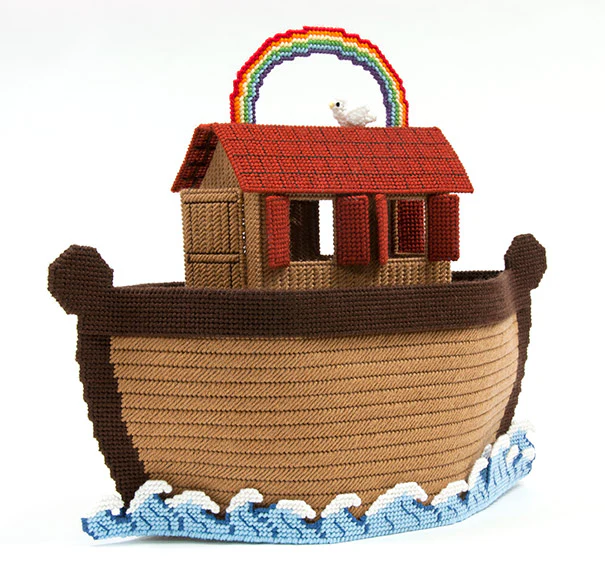 Noah's Ark Plastic Canvas Kit - Image 2