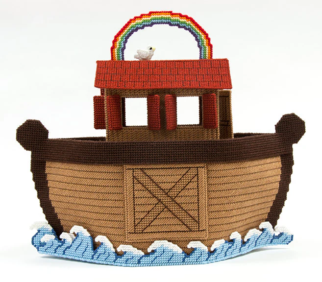 Noah's Ark Plastic Canvas Kit - Image 3