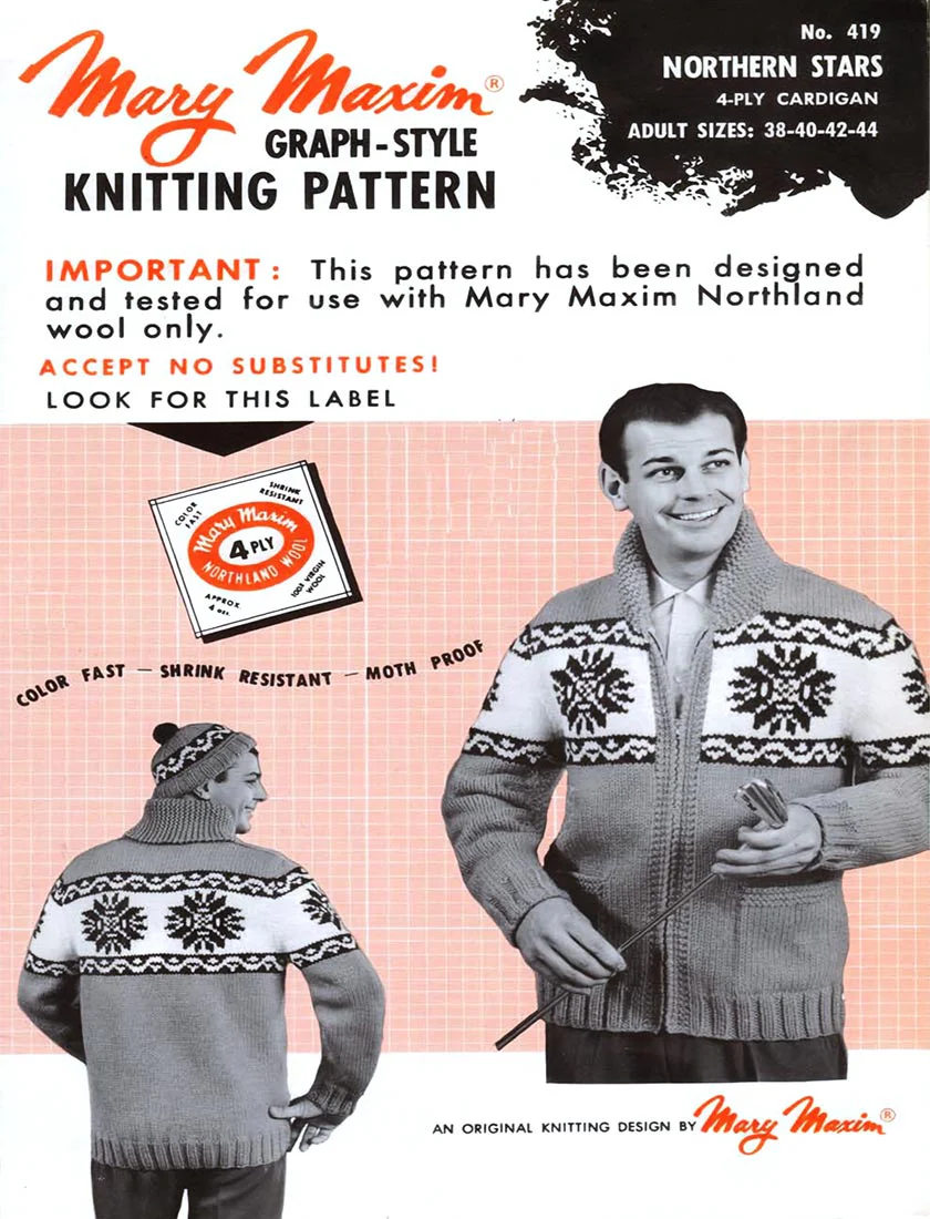 Northern Stars Cardigan Pattern - Image 4