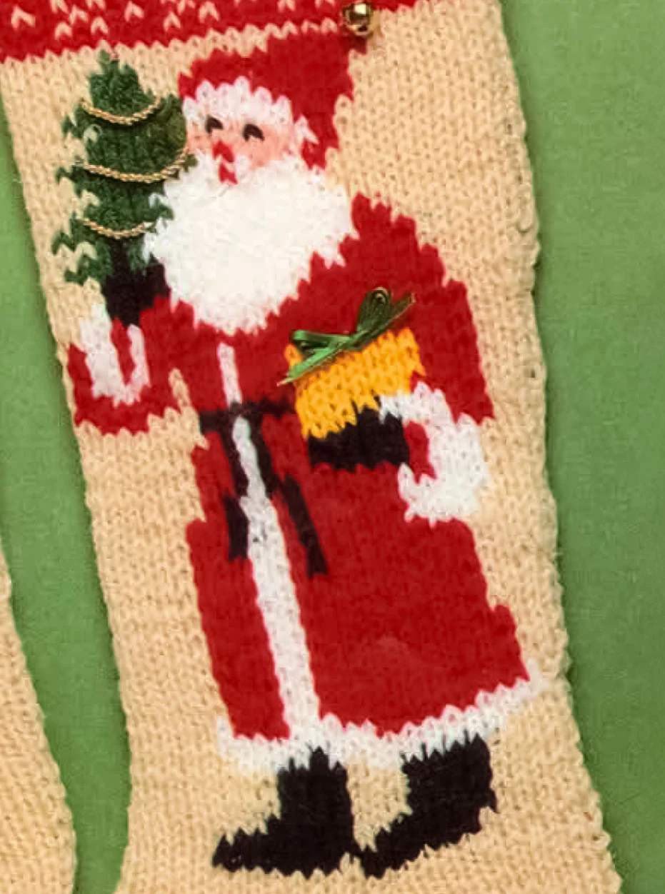 Old Time Santa Stockings Pattern - Image 4