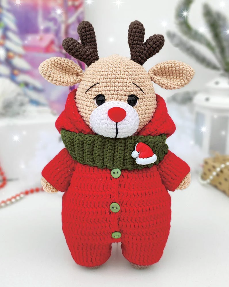 Ollie Deer Crochet Kit - Image 2