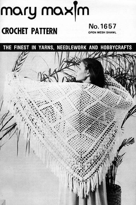 Open Mesh Shawl Pattern - Image 2