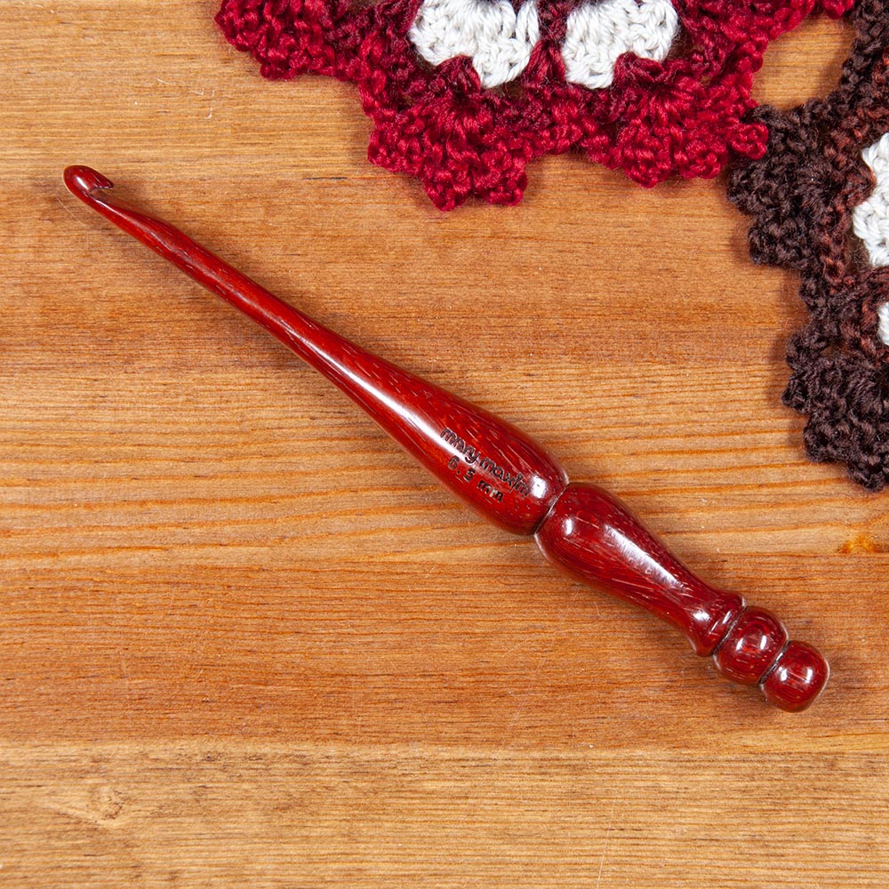 Padauk Wood Crochet Hooks - Image 7
