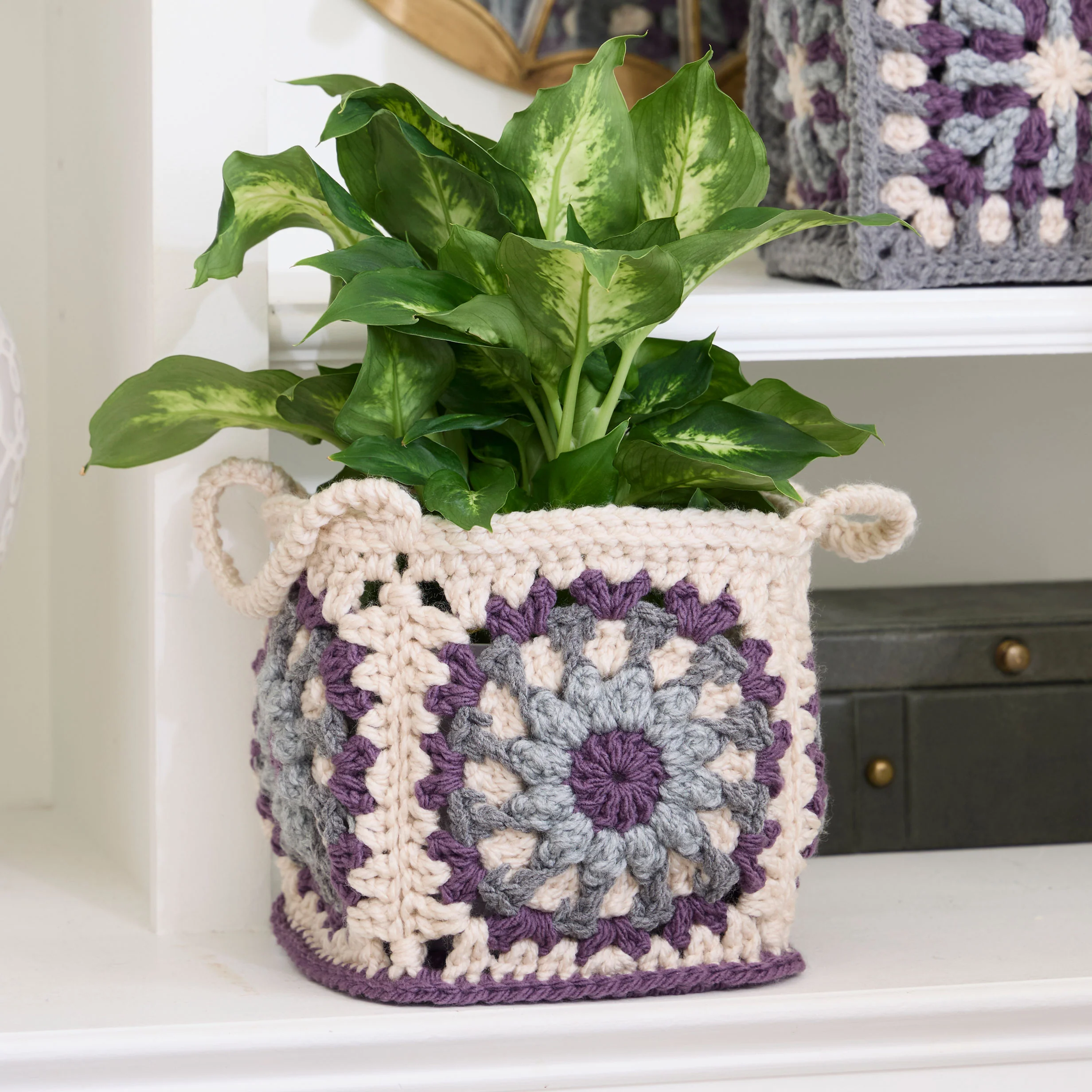 Pair of Granny Baskets - Image 2