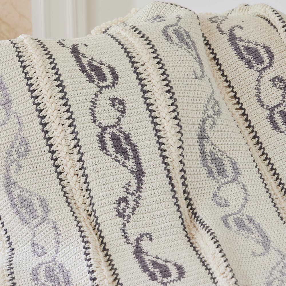 Paisley Shadows Afghan - Image 3