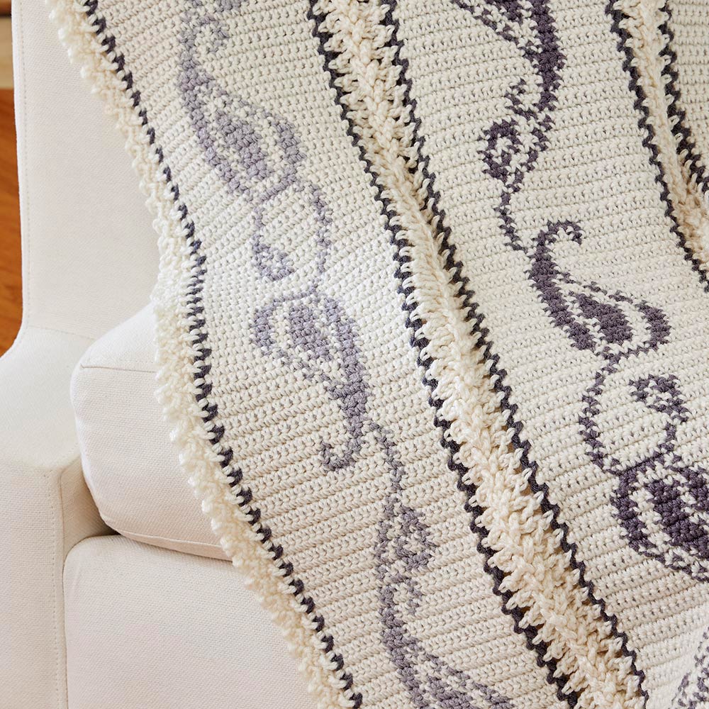 Paisley Shadows Afghan Pattern - Image 4