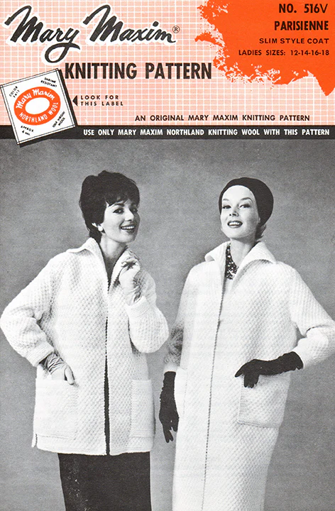 Parisienne Slim Style Coat Pattern - Image 4