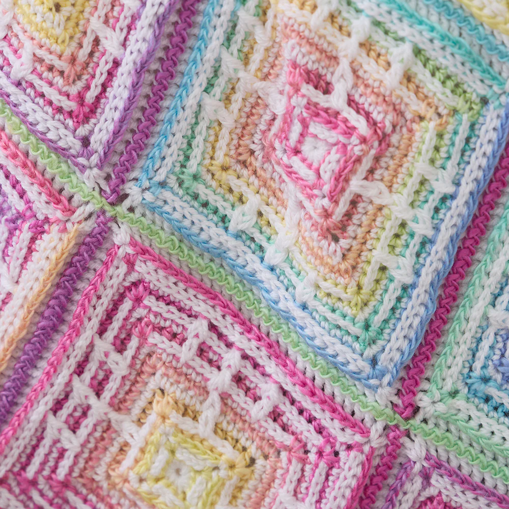 Patchwork Prism Baby Blanket - Image 5