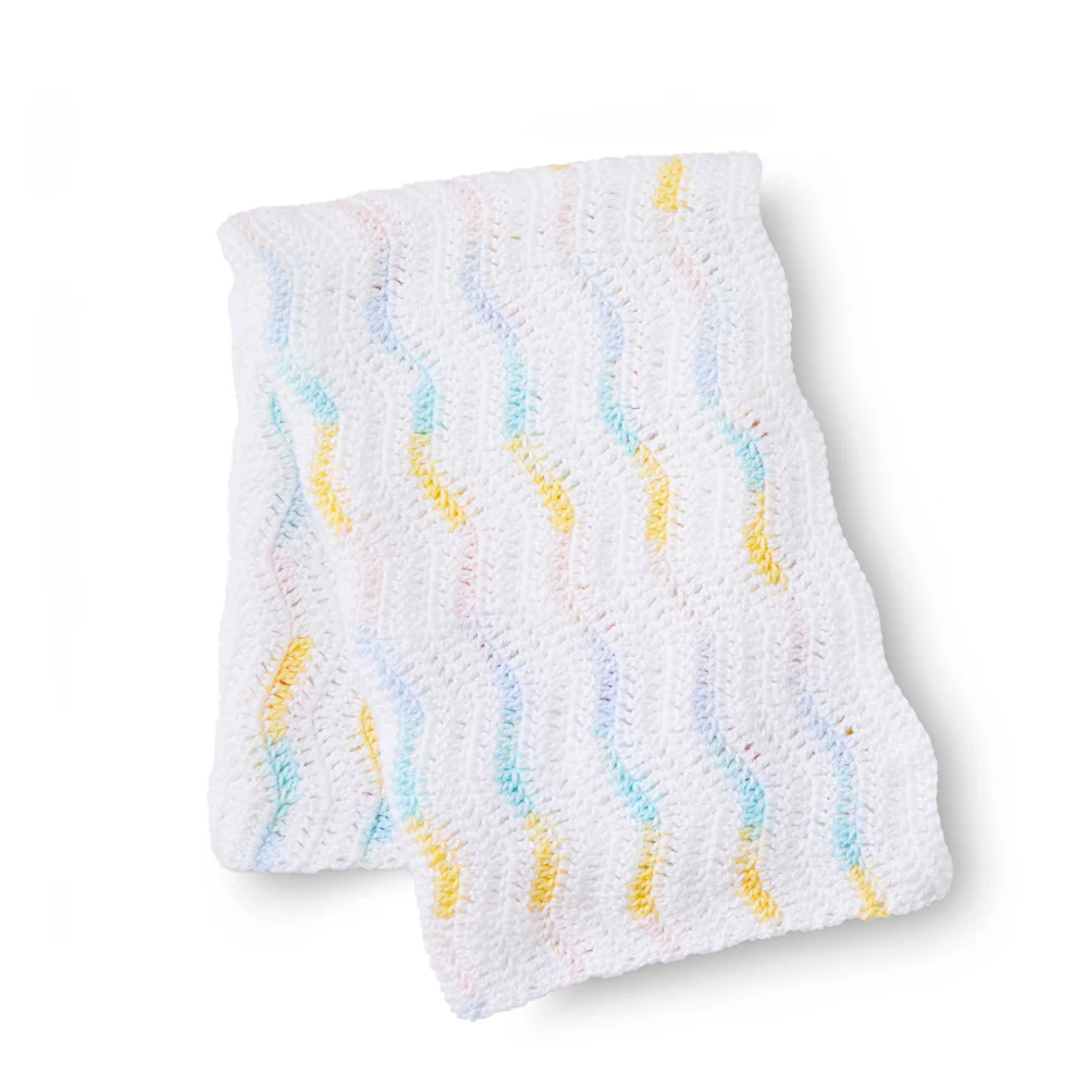 Peaceful Waves Crochet Blanket - Image 4