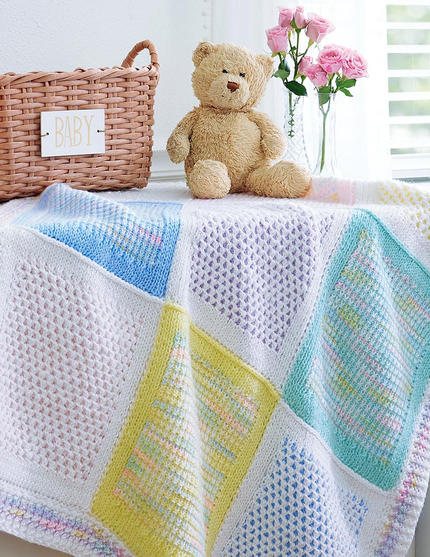 Peek-A-Boo Baby Blanket Pattern - Image 2