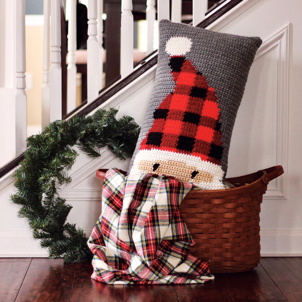 Peeking Santa Pillow - Image 2