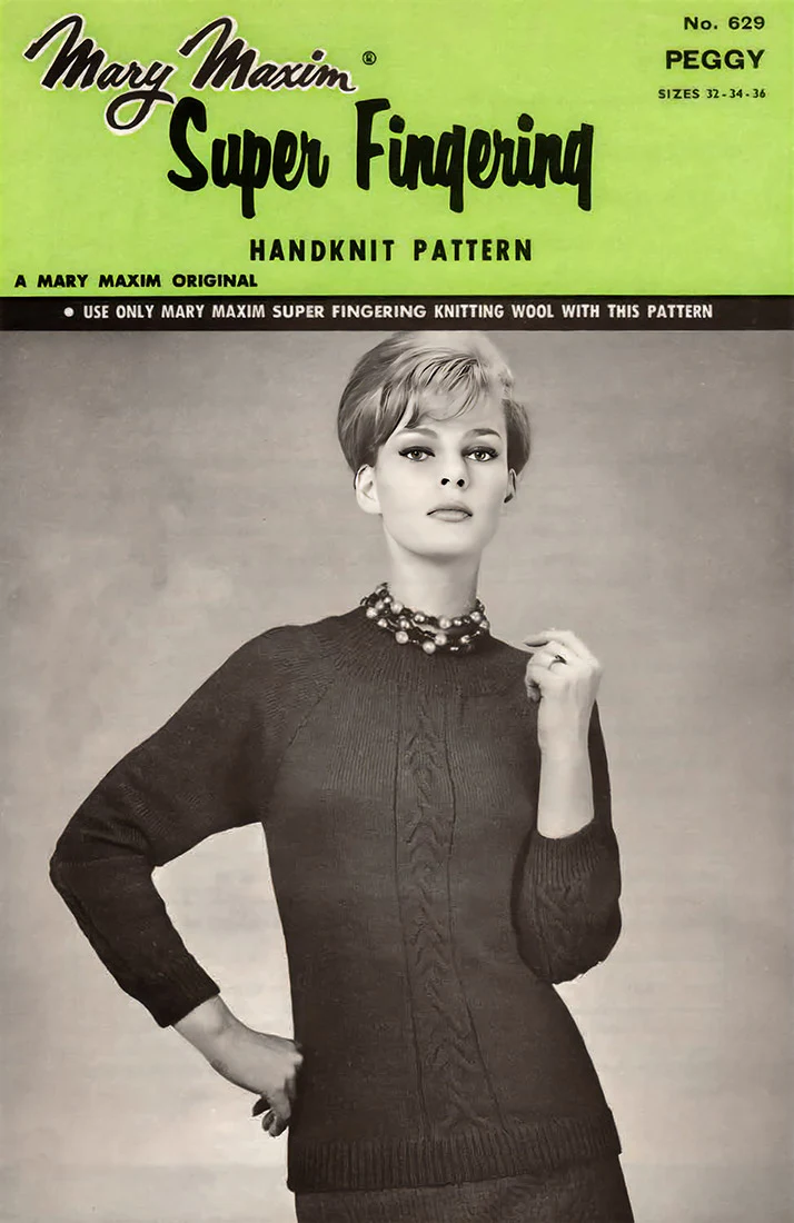 Peggy Cabled Sweater Pattern - Image 2