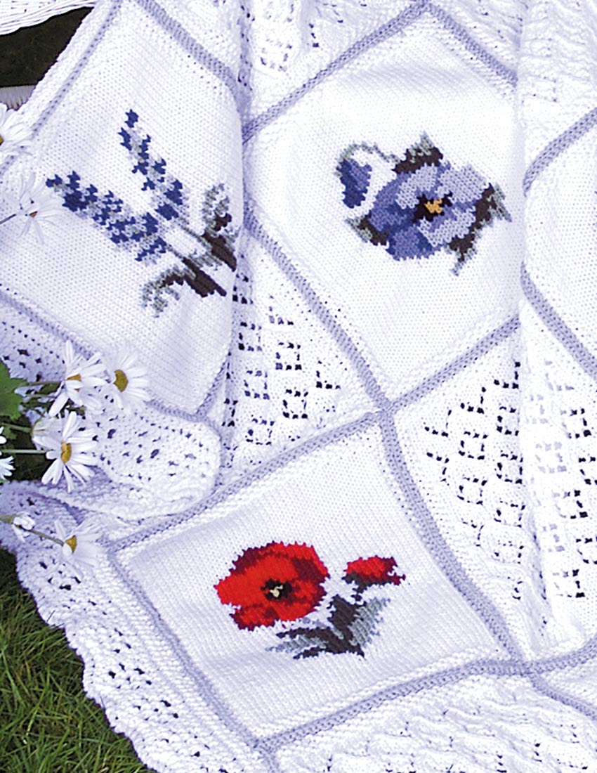Perennial Garden Afghan Pattern - Image 2